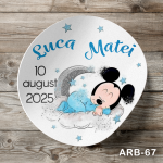 Etichete autocolante rotunde - Mickey Mouse - ARB-67