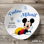 Etichete autocolante rotunde - Mickey Mouse - ARB-64