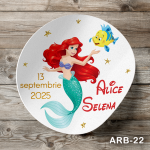 Etichete autocolante rotunde - Ariel, Mica Sirena - ARB-22