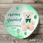 Etichete autocolante rotunde - Ursulet - ARB-115