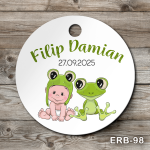 Etichete marturii botez rotunde - Broscuta - ERB-98