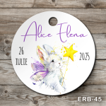 Etichete marturii botez rotunde - Iepuras - ERB-45