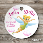 Etichete marturii botez rotunde - Tinkerbell - ERB-29