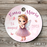 Etichete marturii botez rotunde - Zana - ERB-32