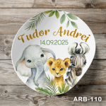 Etichete autocolante rotunde - Safari - ARB-110