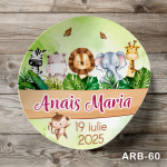 Etichete autocolante rotunde - Safari - ARB-60