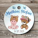 Etichete marturii botez rotunde - Ursulet - ERB-120